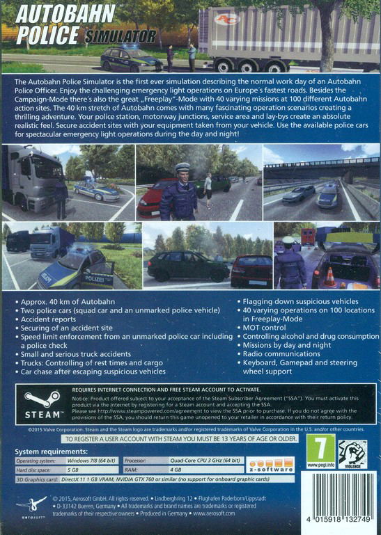 Autobahn Police Simulator (DVD-ROM) image 2