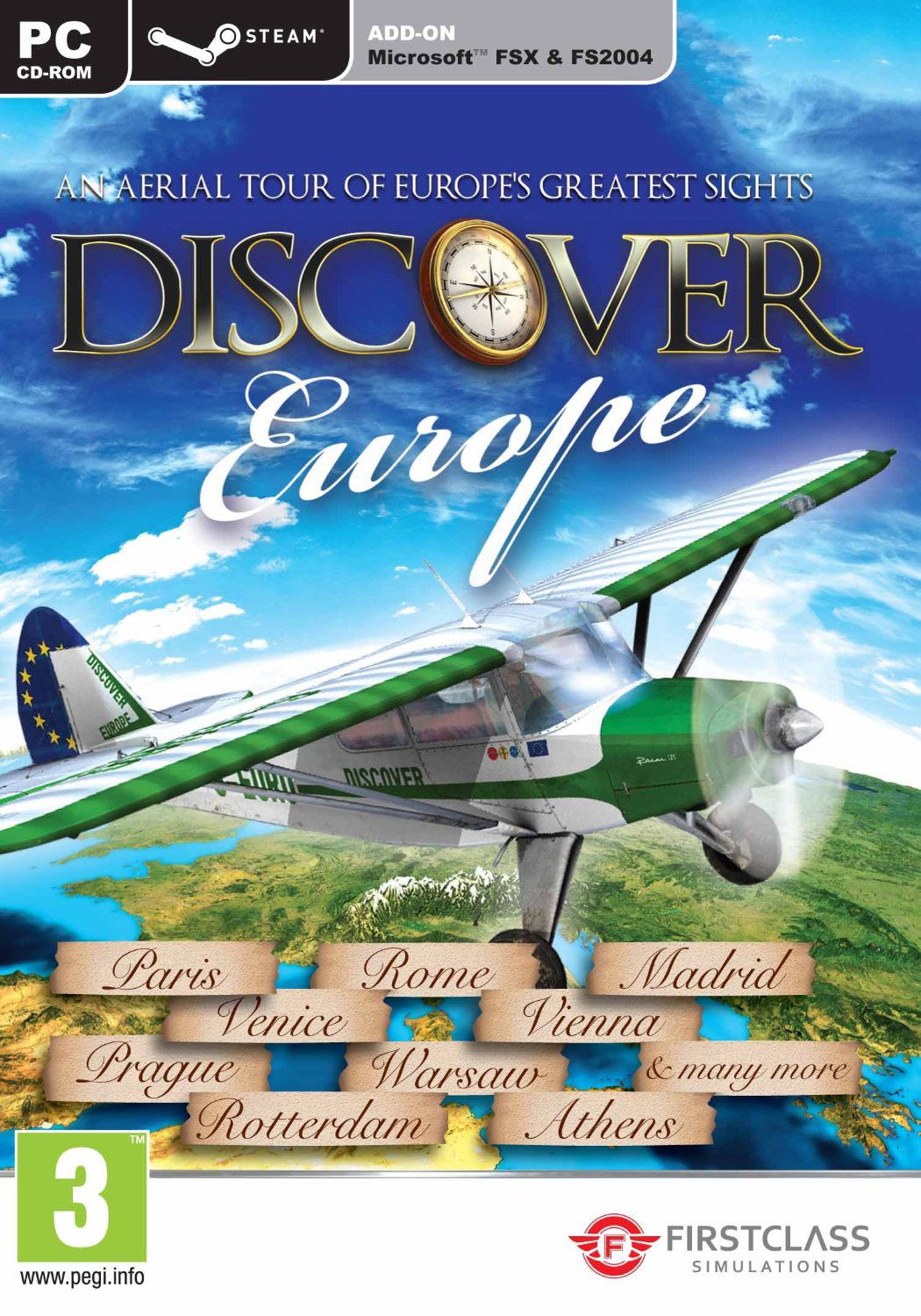Discover Europe (DVD-ROM) STEAM — Import Game Deal
