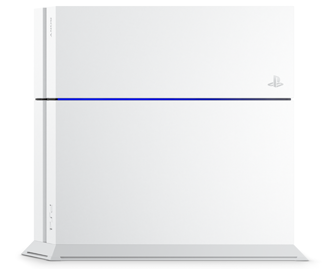 PlayStation 4 System (New Version) (Glacier White) image 2