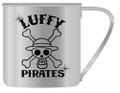 One Piece Stainless Mug Cup: Luffy Pirate thumbnail 1