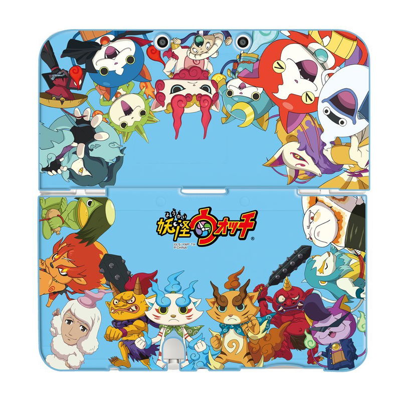 Youkai Watch TPU Cover for New 3DS (Light Blue) image 2
