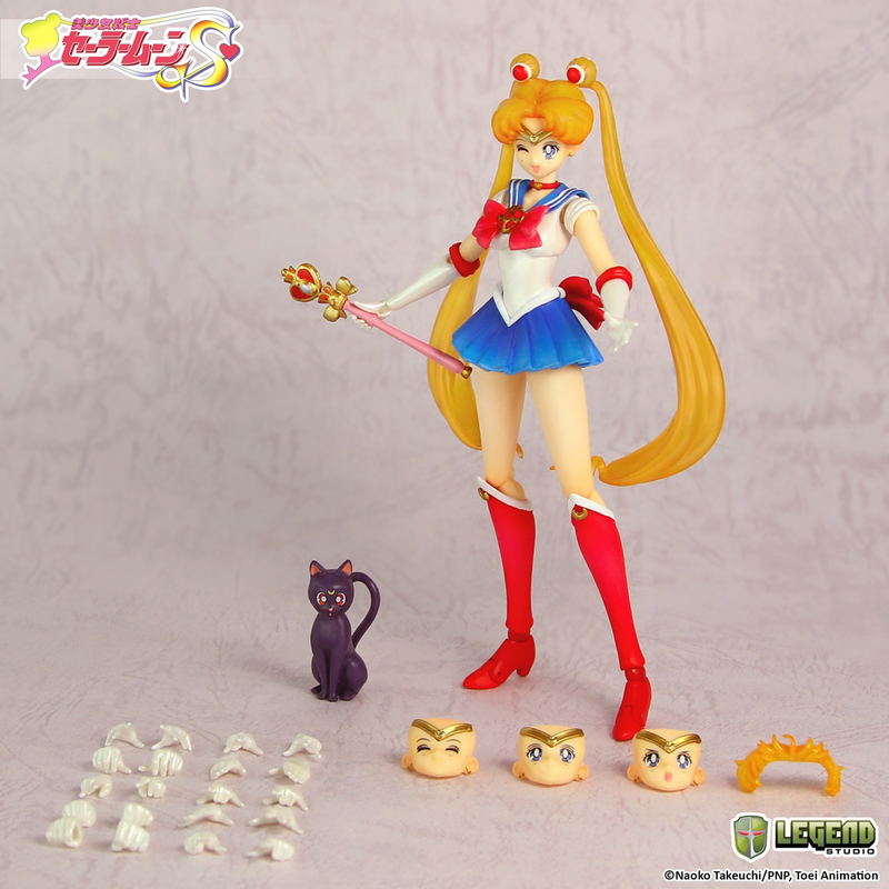 Sailor Moon S Action Series Art Statue 001: Sailor Moon image 4