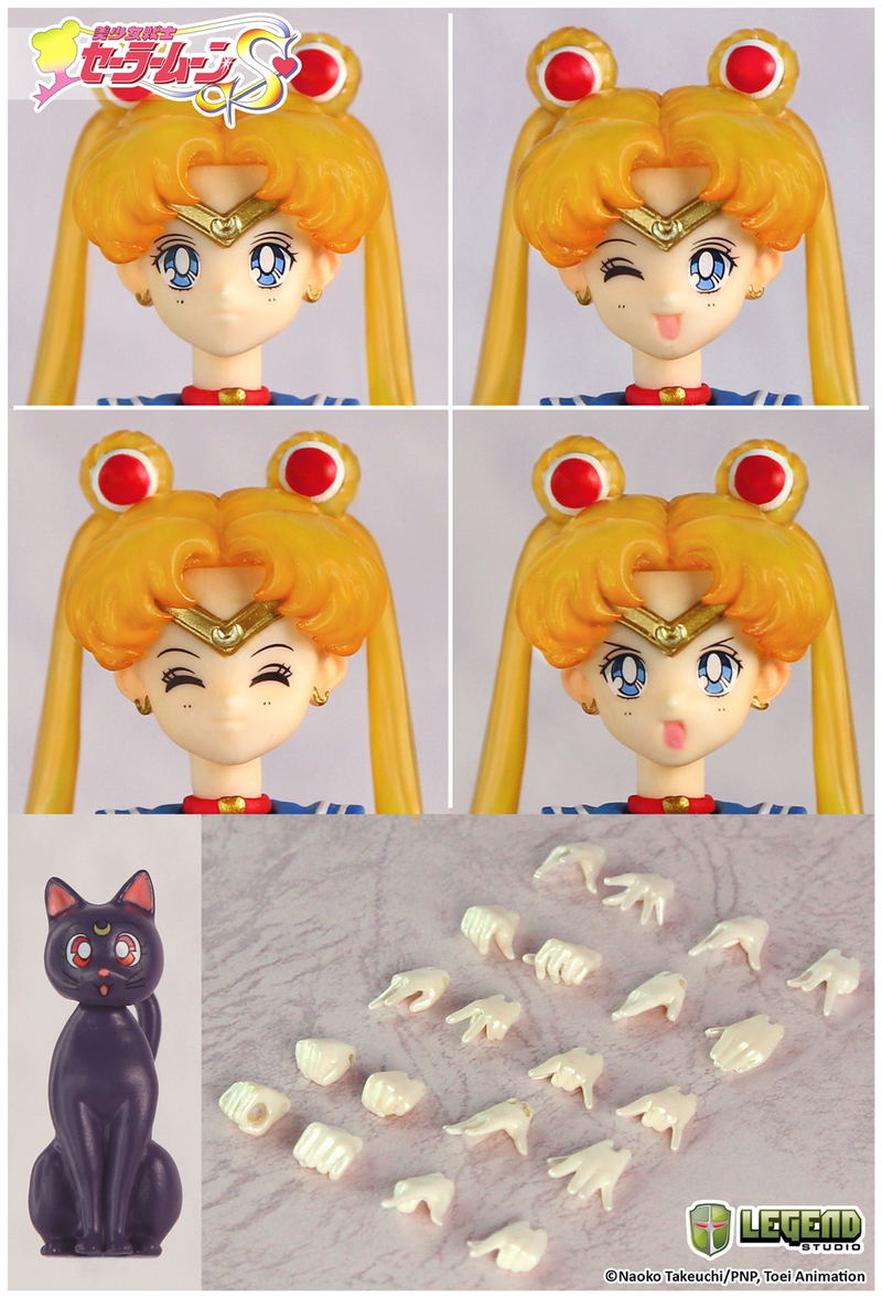 Sailor Moon S Action Series Art Statue 001: Sailor Moon image 5