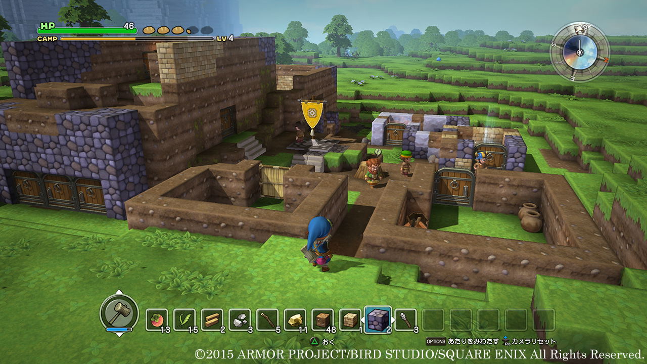 Dragon Quest Builders – PS Vita – Édition Asia – RPG – Bon état – Square Enix