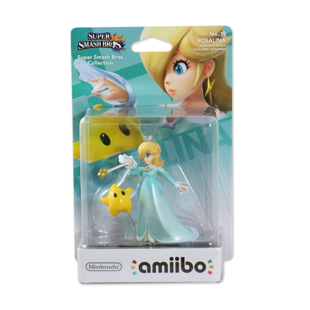 amiibo Super Smash Bros. Series Figure (Rosalina) for Wii U, New Nintendo  3DS, New Nintendo 3DS LL / XL