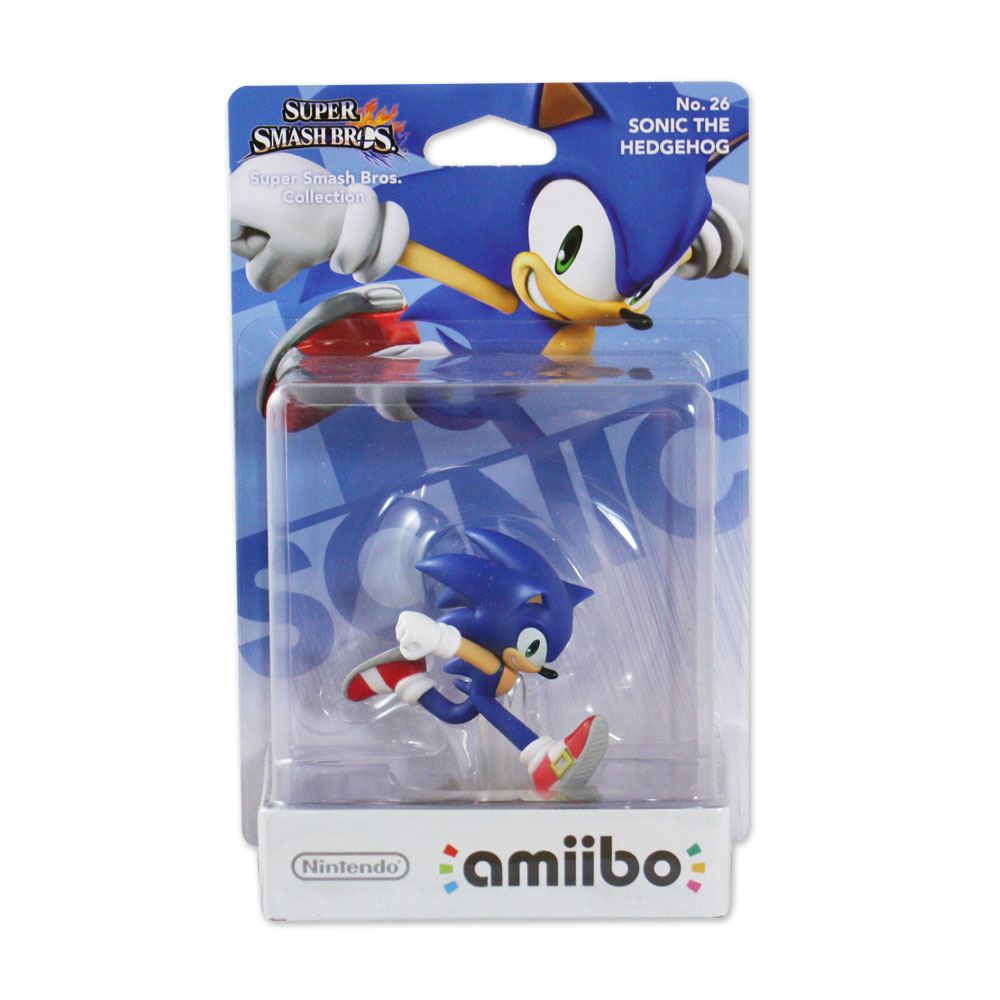 amiibo Super Smash Bros. Series Figure (Sonic) for Wii U, New Nintendo 3DS,  New Nintendo 3DS LL / XL