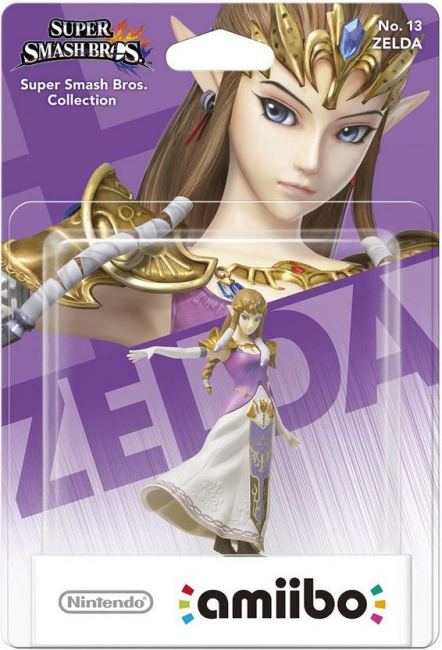 amiibo Super Smash Bros. Series Figure (Zelda) for Wii U, New Nintendo 3DS,  New Nintendo 3DS LL / XL