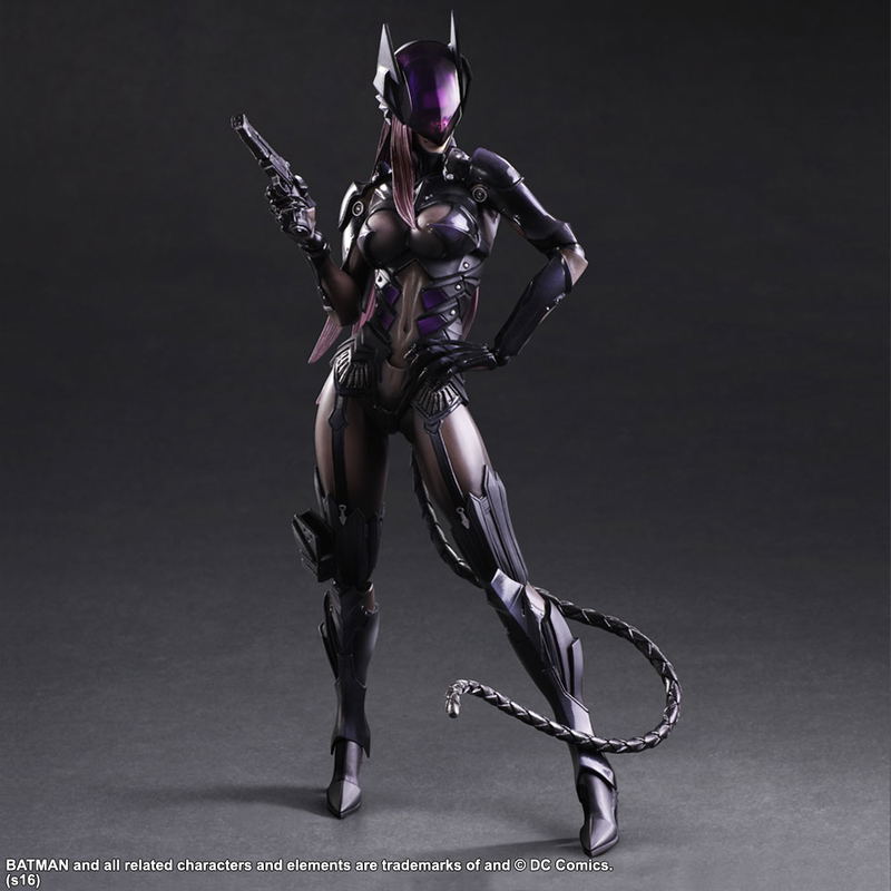 DC Comics Variant Play Arts Kai Designed By Tetsuya Nomura: Catwoman image 3