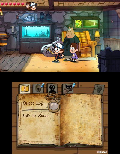 Gravity Falls for Nintendo popular 3DS