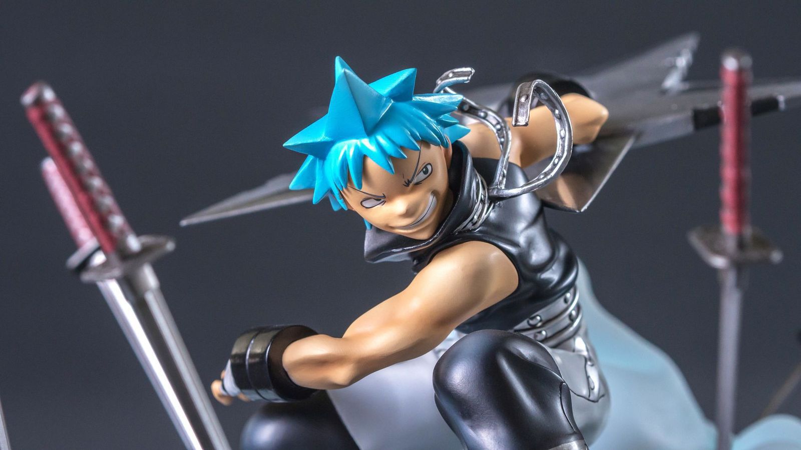 Soul Eater High Quality Statue: Black Star Counter Strikes