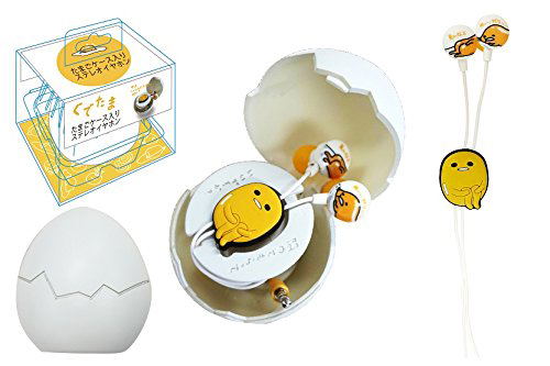gourmandise Gudetama Earphones with Egg Case image 5