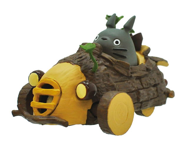 Studio Ghibli Pullback Collection My Neighbor Totoro: Totoro Handmade Buggy (Re-run) image 1