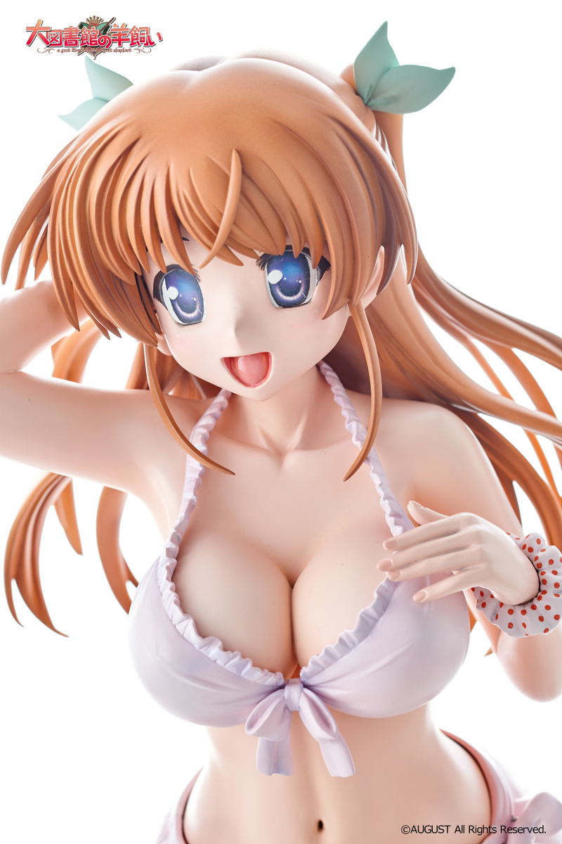 Daitoshokan No Hitsujikai Polyresin Figure: Shirasaki Tsugumi image 11