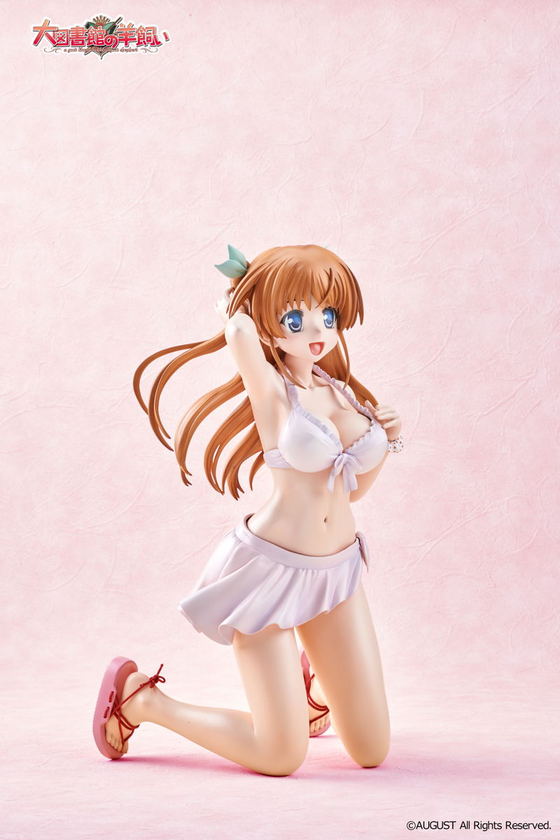 Daitoshokan No Hitsujikai Polyresin Figure: Shirasaki Tsugumi image 13