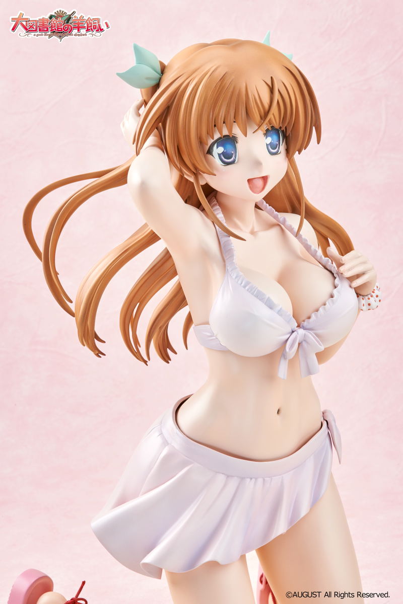 Daitoshokan No Hitsujikai Polyresin Figure: Shirasaki Tsugumi image 17