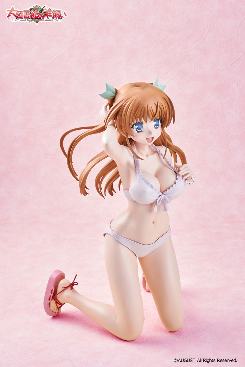 Daitoshokan No Hitsujikai Polyresin Figure: Shirasaki Tsugumi image 18