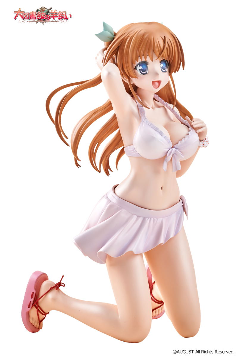 Daitoshokan No Hitsujikai Polyresin Figure: Shirasaki Tsugumi image 3
