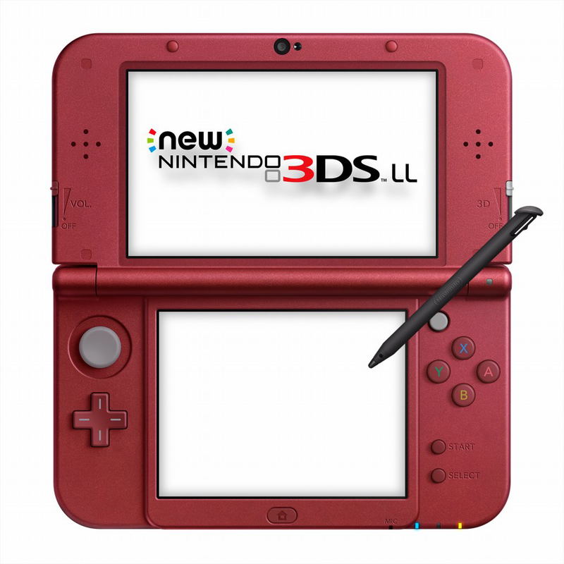 New Nintendo 3DS LL (Metallic Red) image 2