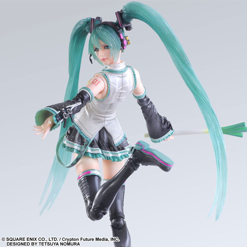 Hatsune Miku Variant Play Arts Kai Designed by Tetsuya Nomura: Hatsune Miku image 6