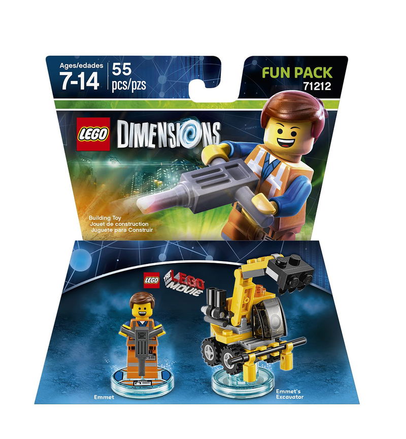 LEGO Dimensions Fun Pack: LEGO Movie Emmet image 1