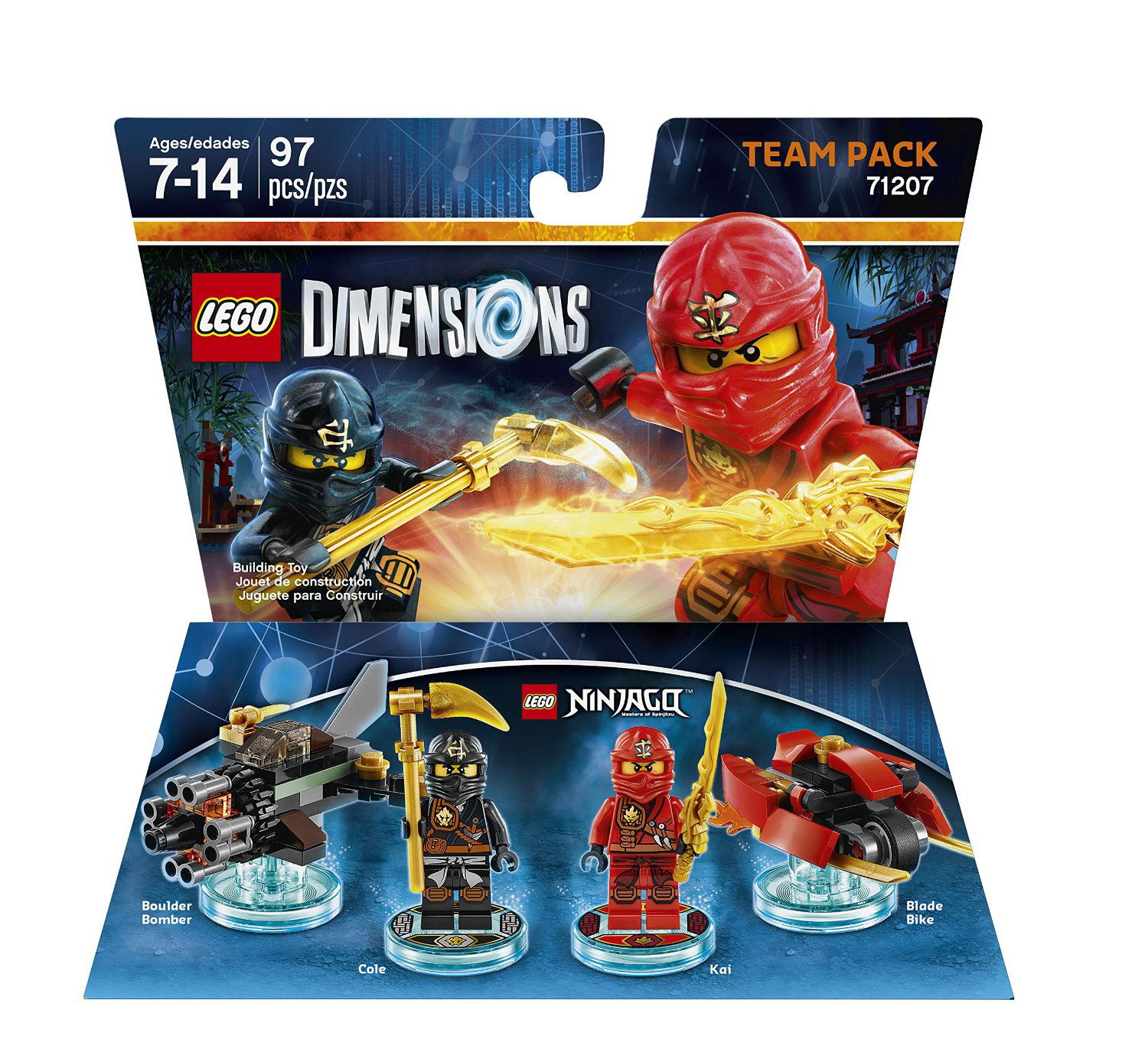 LEGO Dimensions Team Pack: Ninjago Kai and Cole