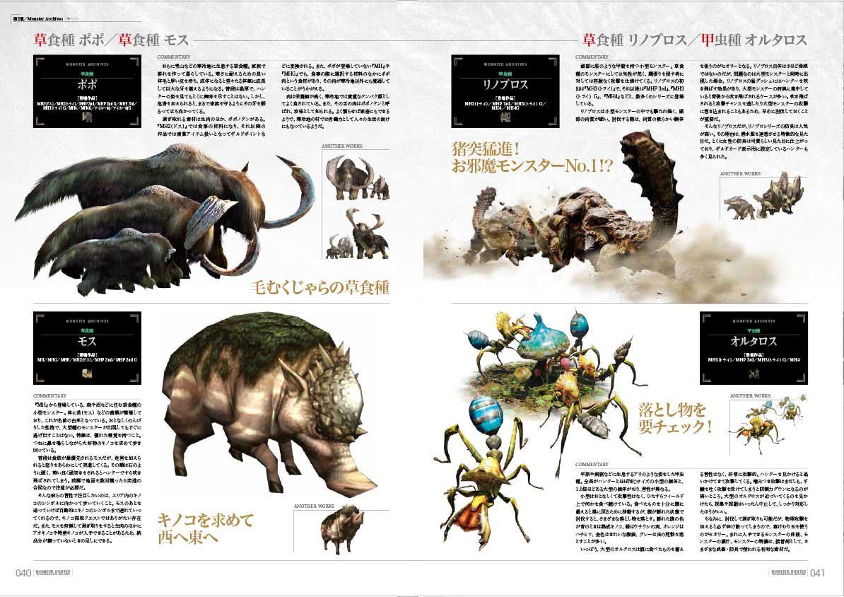 Monster Hunter Visual & Memorial Archives