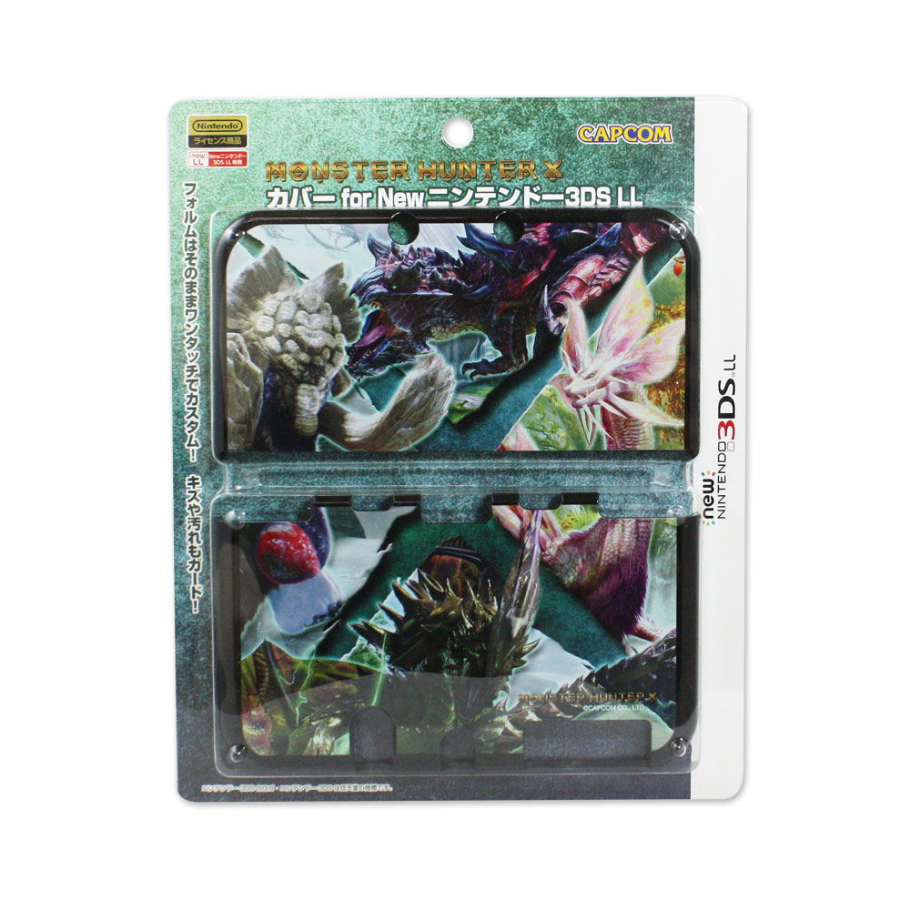 Monster Hunter X Cover for New 3DS LL per New Nintendo 3DS LL / XL