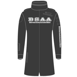 Biohazard Combat Smock Black (L Size): BSAA