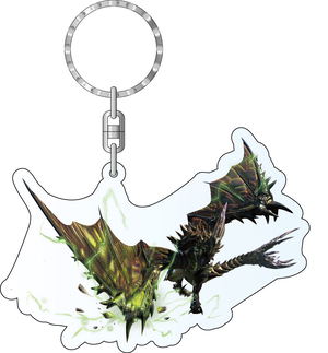 Monster Hunter X Acrylic Keychain: Flying Wyverns_