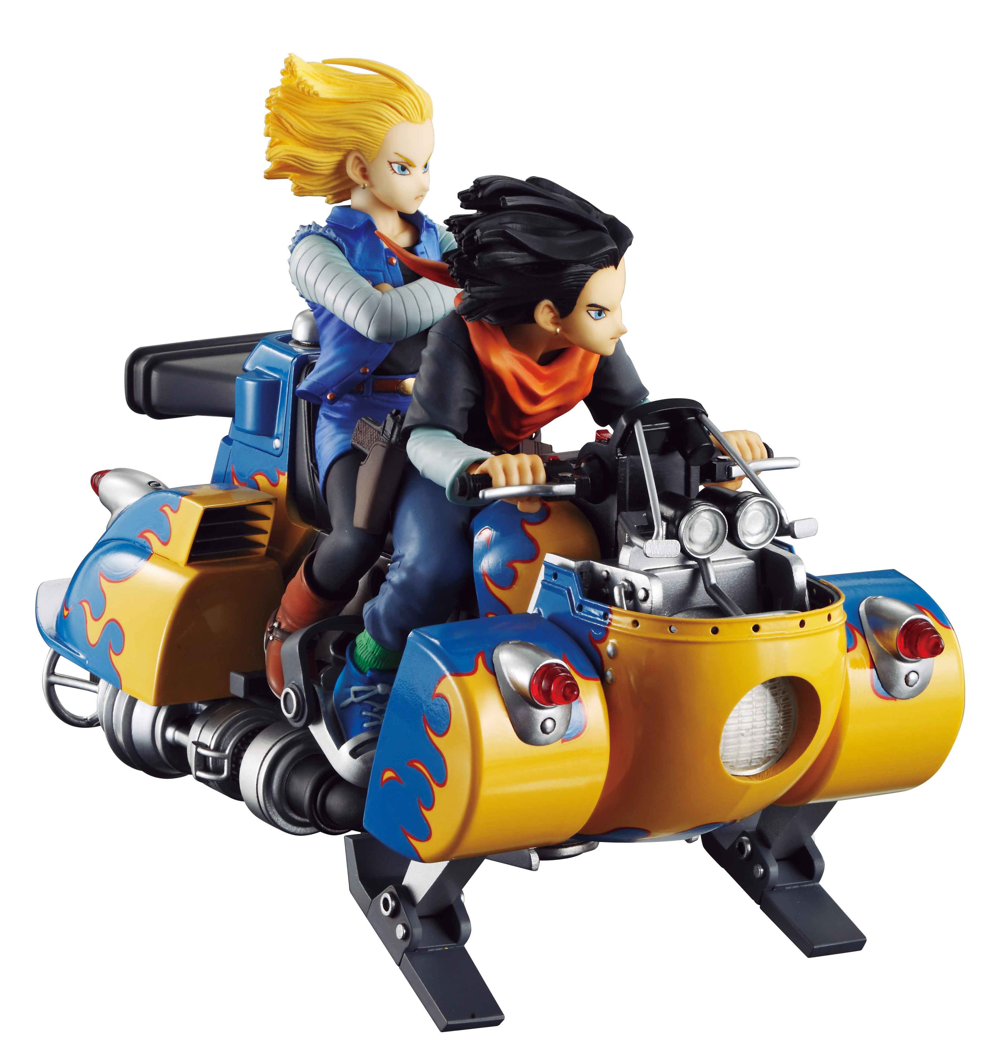 ドラゴンボールZ Android No.17 & No.18 Desktop Real McCoy Dragon Ball Z: Android No.17 & No.18