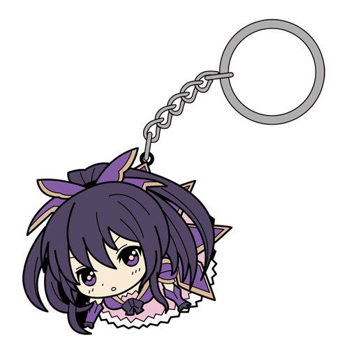Date A Live II Tsumamare Key Ring: Yatogami Toka (Re-run) image 1