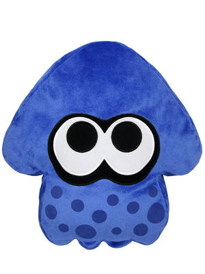 Splatoon Plush: Dark Blue Splatoon Squid Cushion (Re-run)_