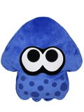 Splatoon Plush: Dark Blue Splatoon Squid Cushion (Re-run) thumbnail 1