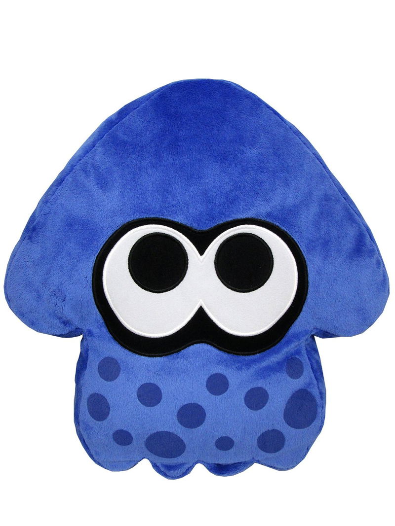 Splatoon Plush: Dark Blue Splatoon Squid Cushion (Re-run) image 1
