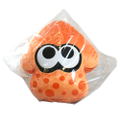 Splatoon Plush: Orange Splatoon Squid Cushion (Re-run) thumbnail 4