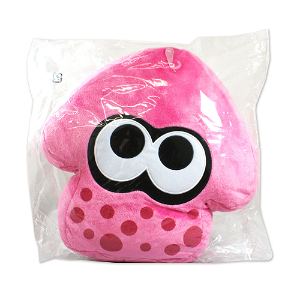 Splatoon Plush: Pink Splatoon Squid Cushion (Re-run)