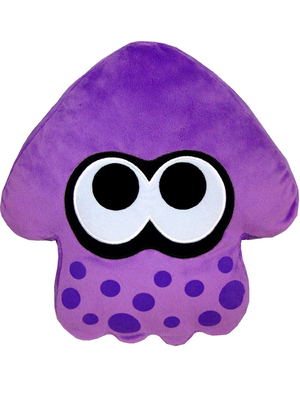 Splatoon Plush: Purple Splatoon Squid Cushion (Re-run)_