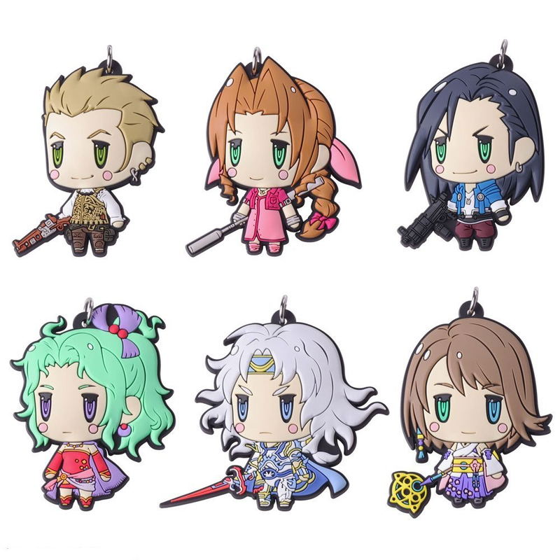 Final Fantasy Trading Rubber Strap Vol. 4 (Set of 6 pieces) (Re-run) image 1