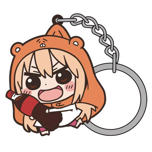 Himouto! Umaru-chan Umaru Tsumamare Keychain: Cola to Issho Ver. (Re-run) image 1