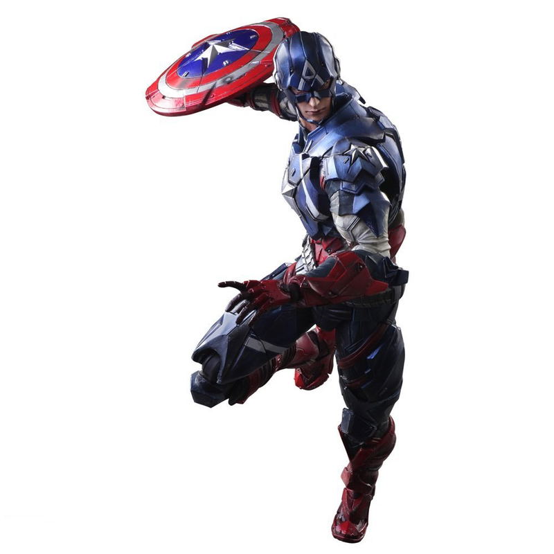 Marvel Universe Variant Play Arts Kai: Captain America image 1