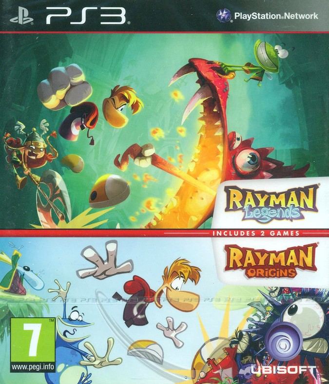 Rayman Legends + Rayman Origins for PlayStation 3 - Bitcoin & Lightning  accepted