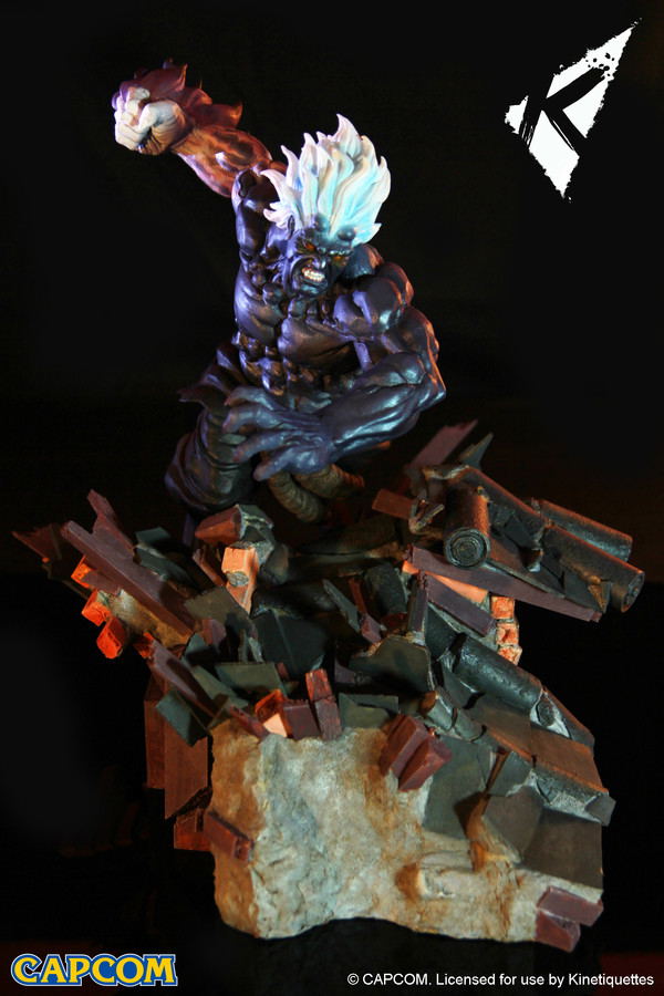 Street Fighter 1/6 Scale Diorama: Oni Akuma image 1
