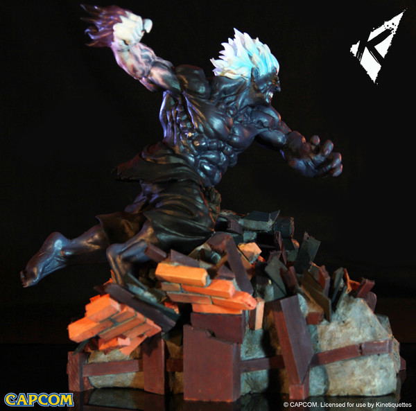 Street Fighter 1/6 Scale Diorama: Oni Akuma image 3