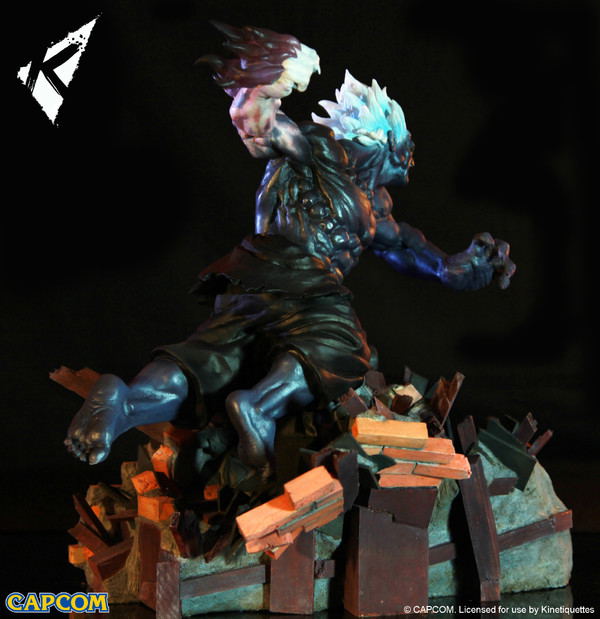 Street Fighter 1/6 Scale Diorama: Oni Akuma image 4