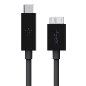 Belkin USB 3.1 cable, micro B/type-C, 1m (Black)