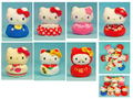 Hello Kitty Plush: Potepote Otedama Mascot Sanrio Japanese Pattern Assorted Set thumbnail 2