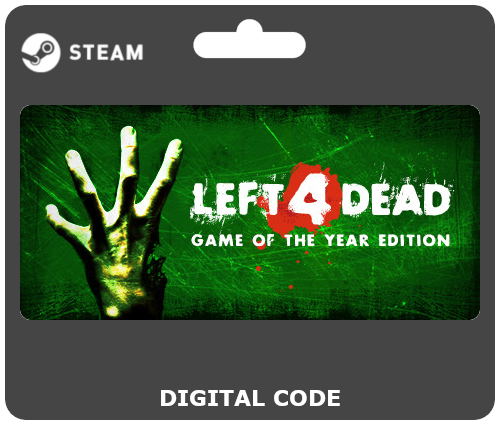Left 4 Dead (Game of the Year Edition) <span class="ext" style="background-color: #2a475e; color: #FFFFFF;">STEAM</span> <span class="ext ext_digital">digital</span> image 1