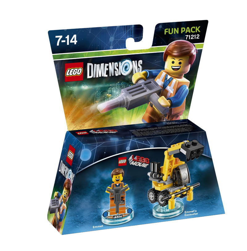 LEGO Dimensions Fun Pack: LEGO Movie Emmet image 1