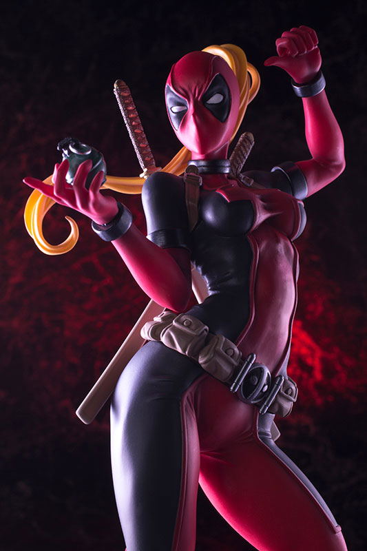 Marvel Universe Marvel Bishoujo 1/7 Scale Pre-Painted Figure: Lady Deadpool image 16
