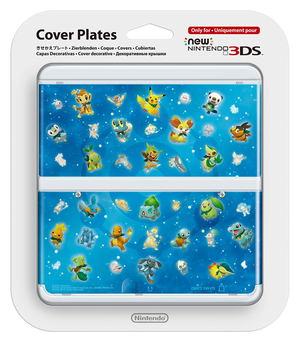 New Nintendo 3DS Cover Plates No.063 (Pokemon Character)_